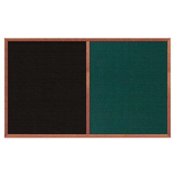 Slim Style Indoor Enclosed Corkboard, 18